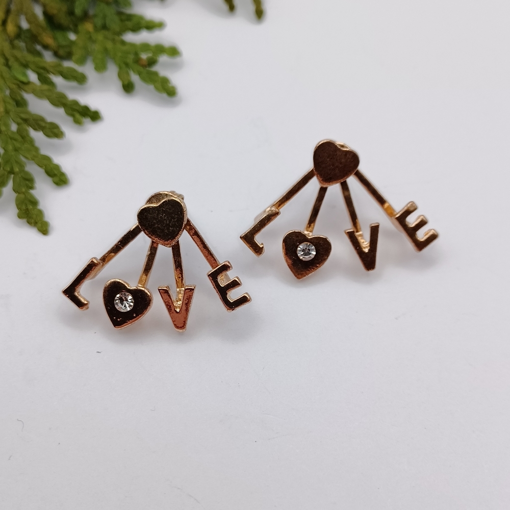 LOVE Ear Hugger Earrings